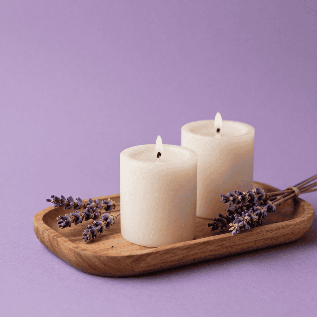 Spiced Amber scented candle
